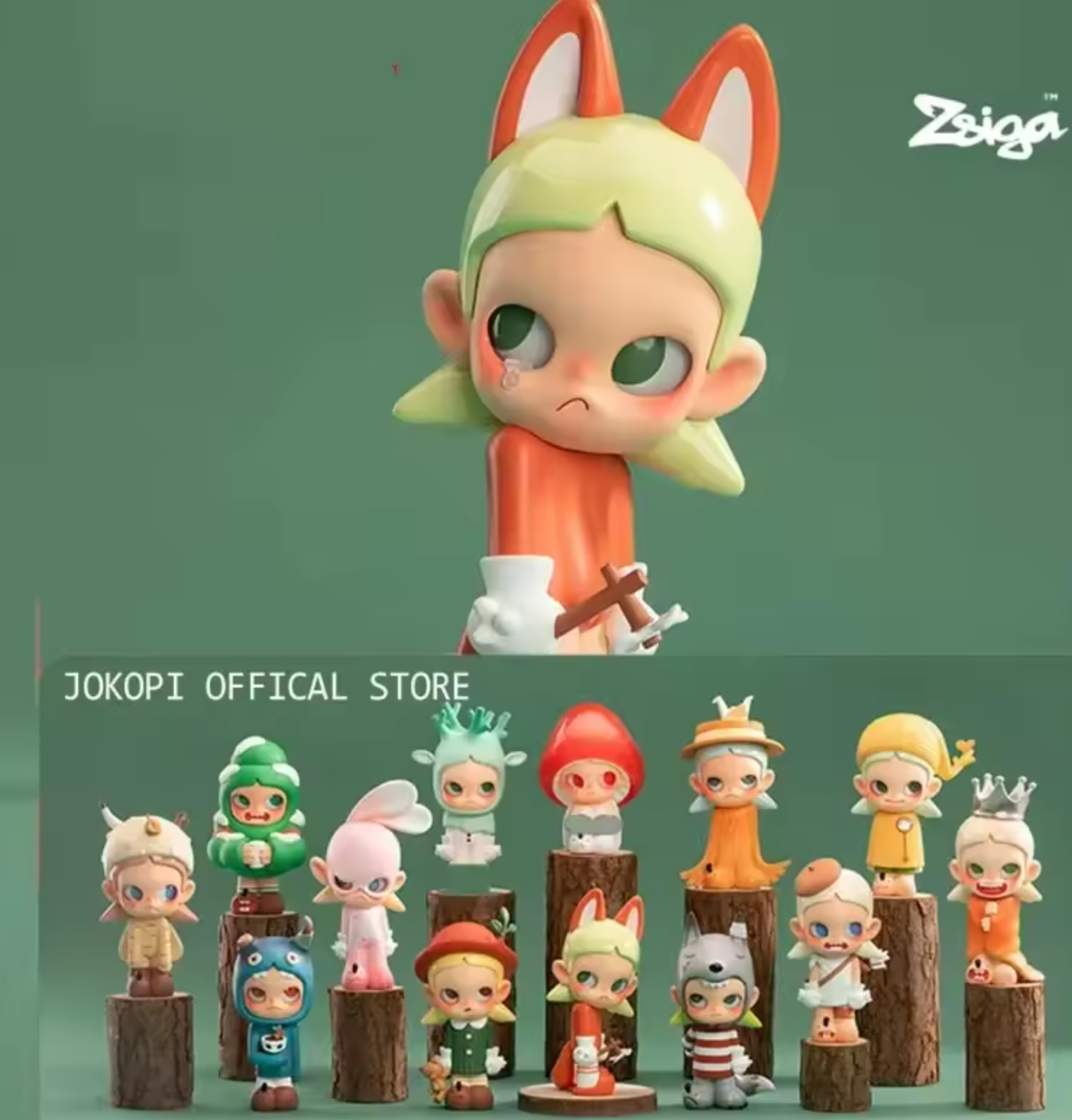POP MART Zsiga Forest Walk Series Blind Box
