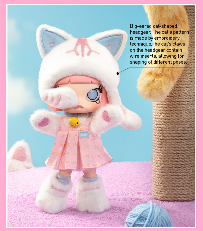 POP MART MOLLY Peekaboo Series 1/8 BJD Blind Box