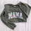 Thumbnail: Custom Applique Font Embroidered Crew Neck Sweater