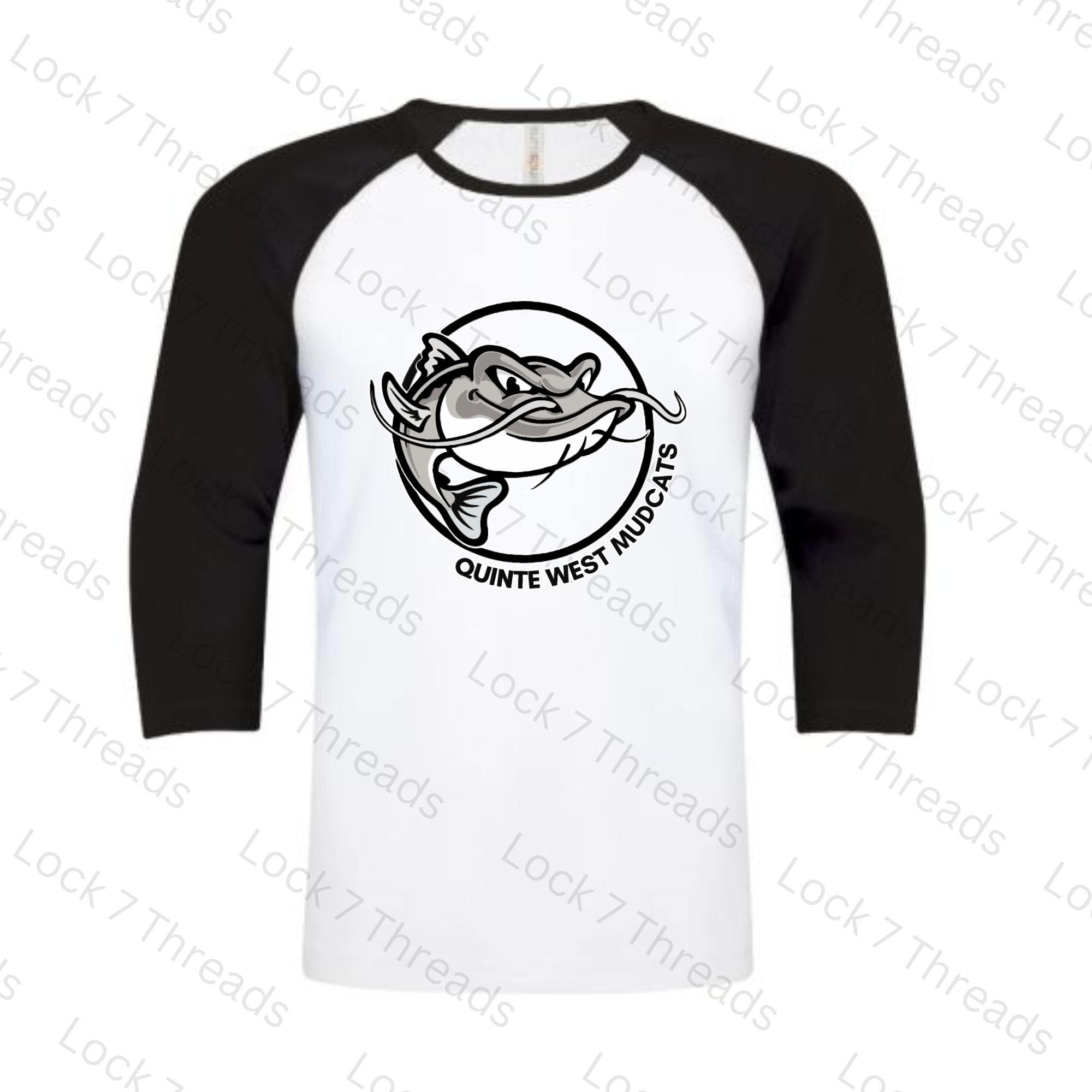 QW Mudcats Raglan Tee