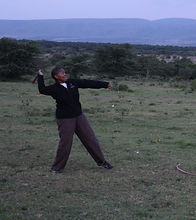 Cheryl in Kenya