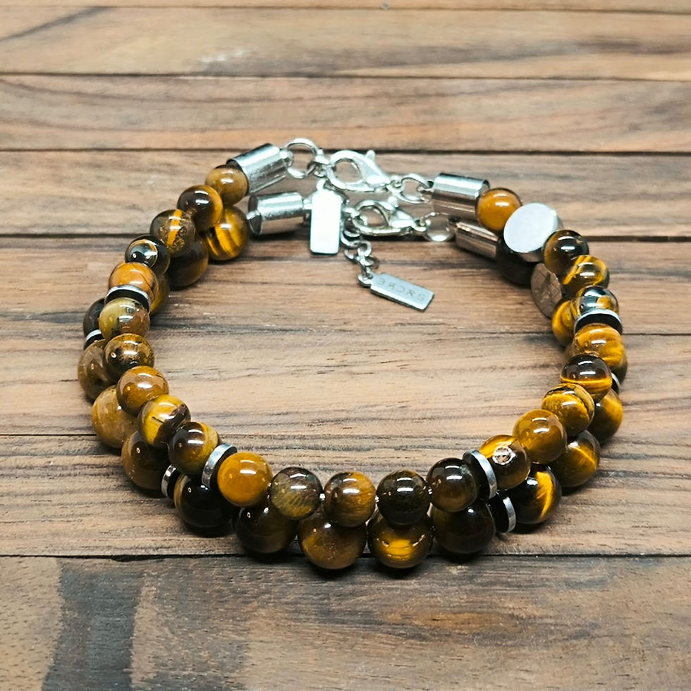 Miniature : Duo Bracelets Oeil de tigre