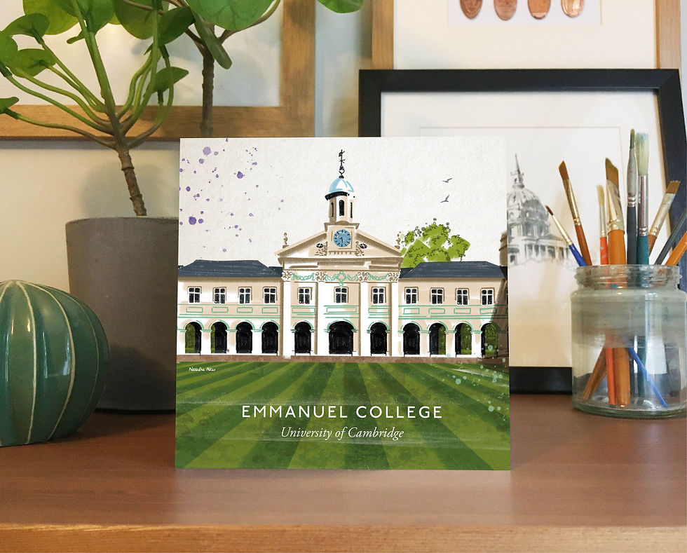 Thumbnail: Emmanuel College, University of Cambridge, Greeting Card