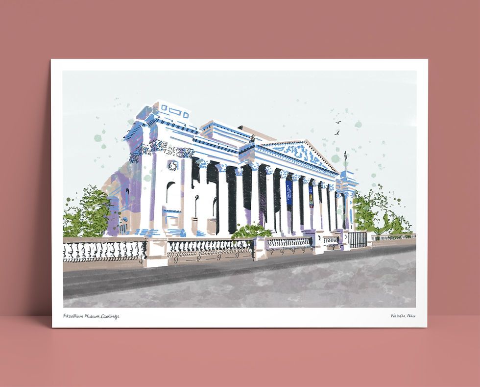 Thumbnail: Fitzwilliam Museum, University of Cambridge Art Print