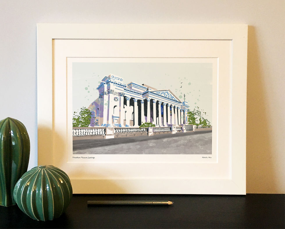 Thumbnail: Fitzwilliam Museum, University of Cambridge Art Print