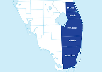 Counties served by Sachek Services LLC