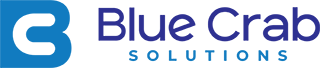 Blue Crab Solutions logo graphic