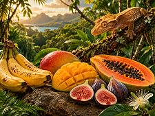 Fruits pour gecko à crête