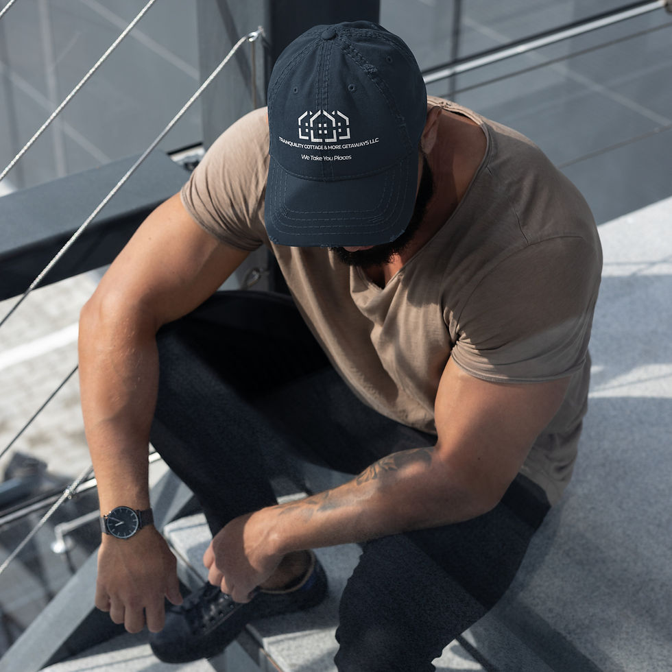 Thumbnail: Distressed Dad Hat