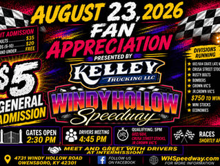 Fan Appreciation Night $5 General Admission!