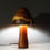 Thumbnail: VENDU wooden mushroom lamp