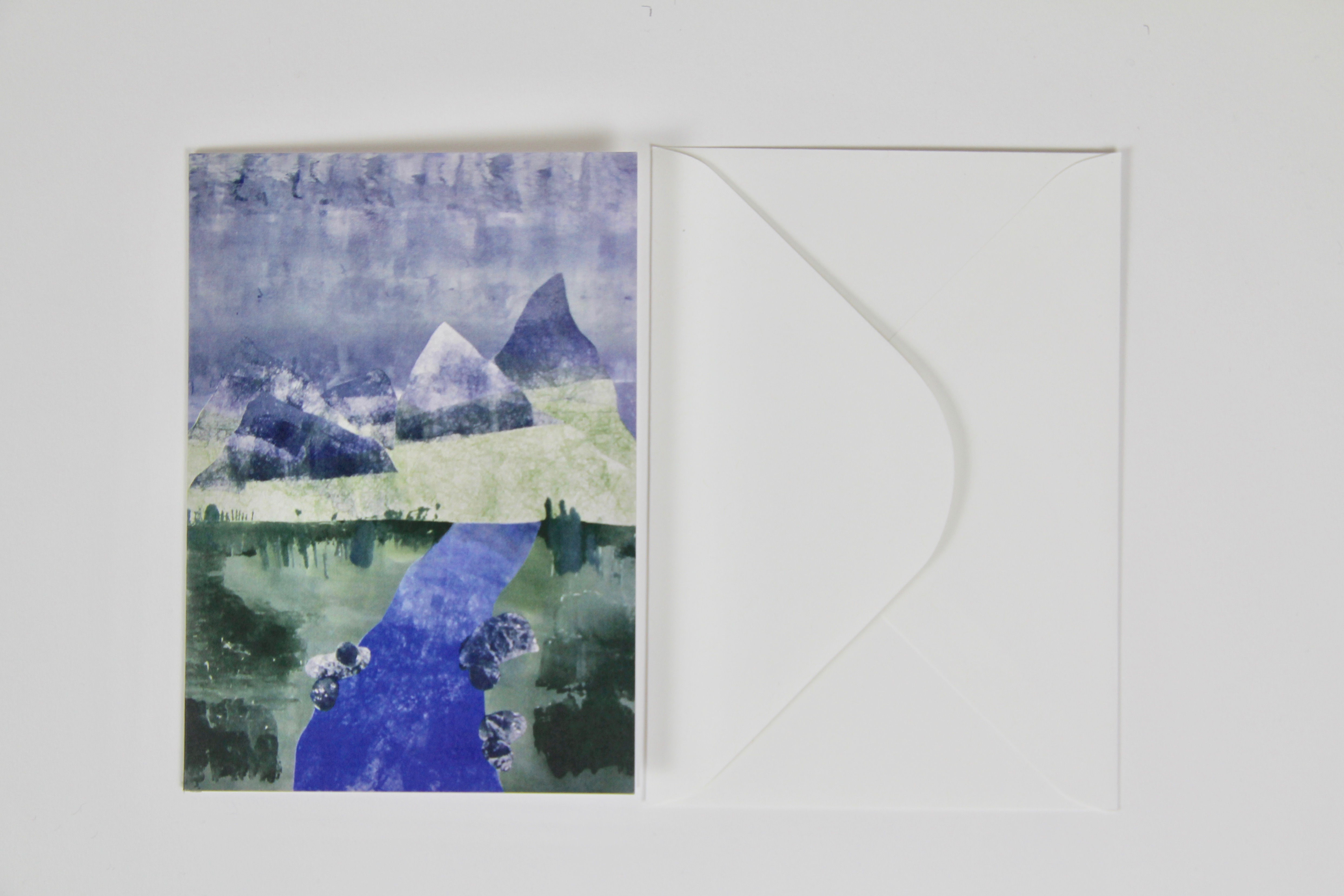 Mountain Trail Greeting Card