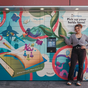 Seattle Public Library Book Locker 
