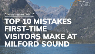 Top 10 mistakes first-time visitors make at Milford Sound