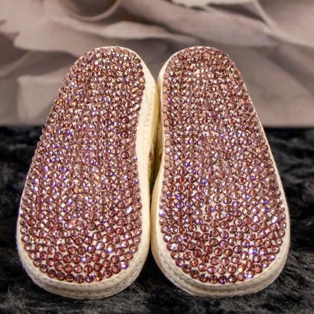 Thumbnail: IVORY & LACE BABY SHOE