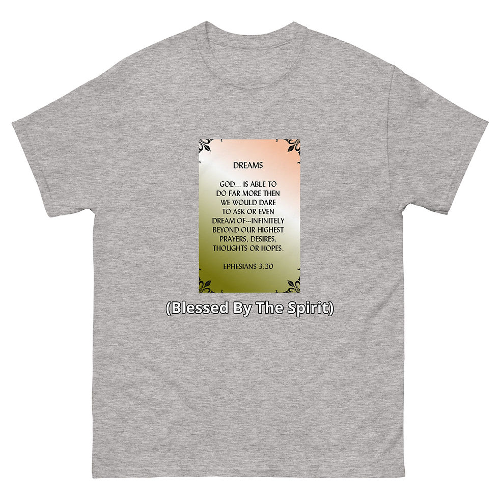 Thumbnail: Men's classic tee (Blessed By The Spirit)