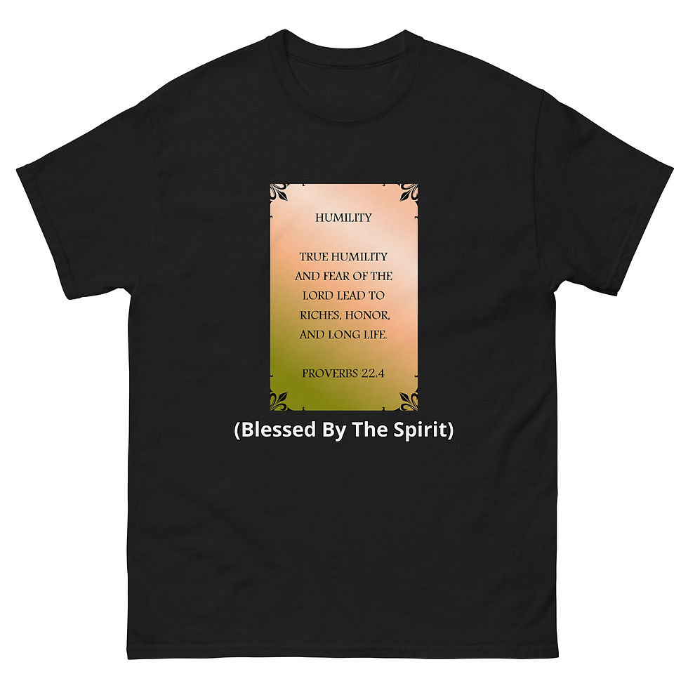 Thumbnail: Men's classic tee (Blessed By The Spirit)