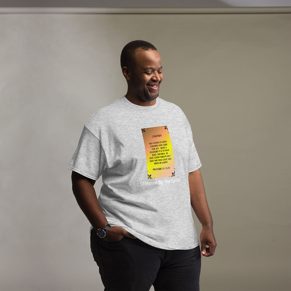 Thumbnail: Men’s Classic Tee | Gildan 5000 (Blessed By The Spirit)