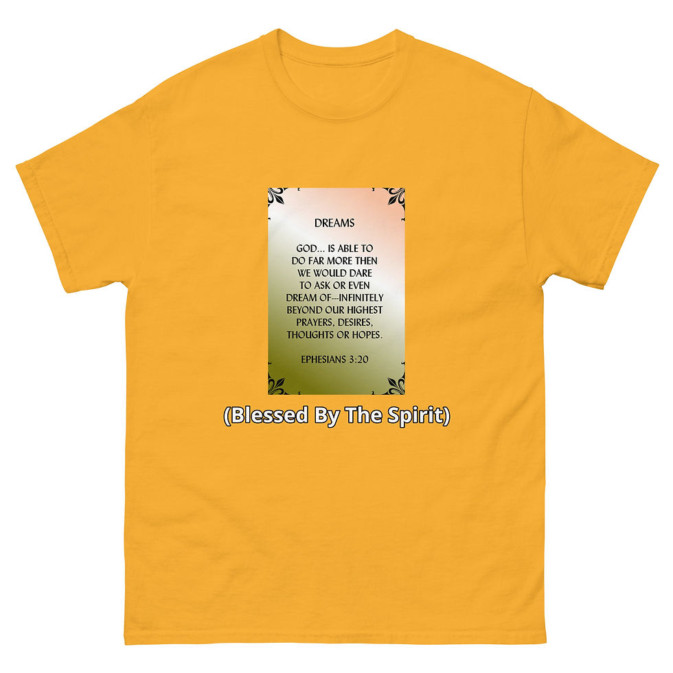 Thumbnail: Men's classic tee (Blessed By The Spirit)