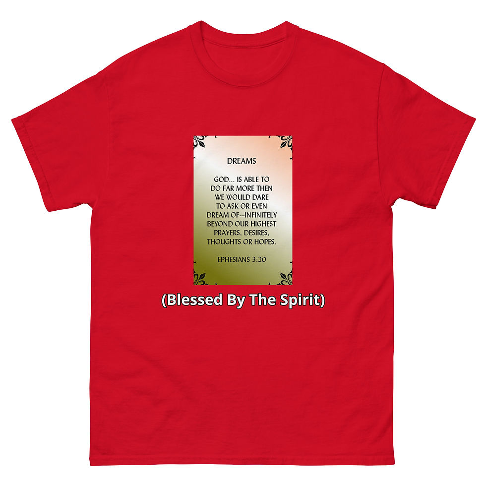 Thumbnail: Men's classic tee (Blessed By The Spirit)