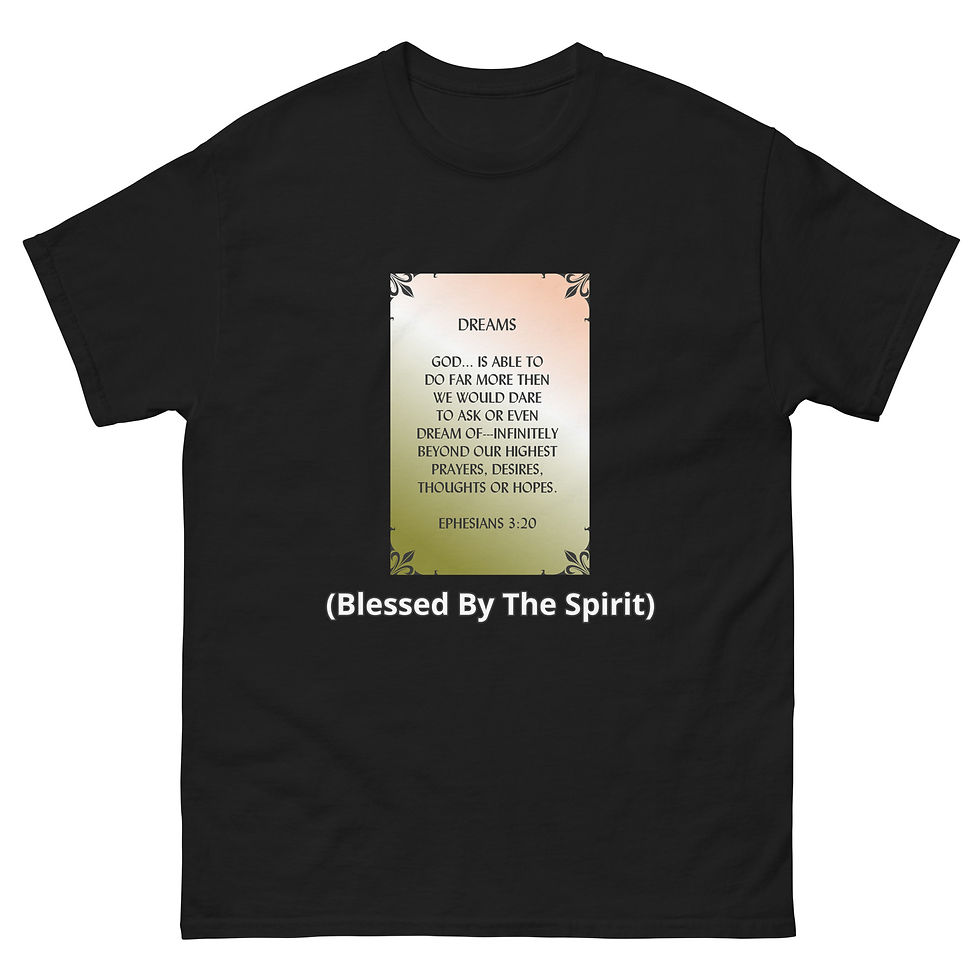 Thumbnail: Men's classic tee (Blessed By The Spirit)