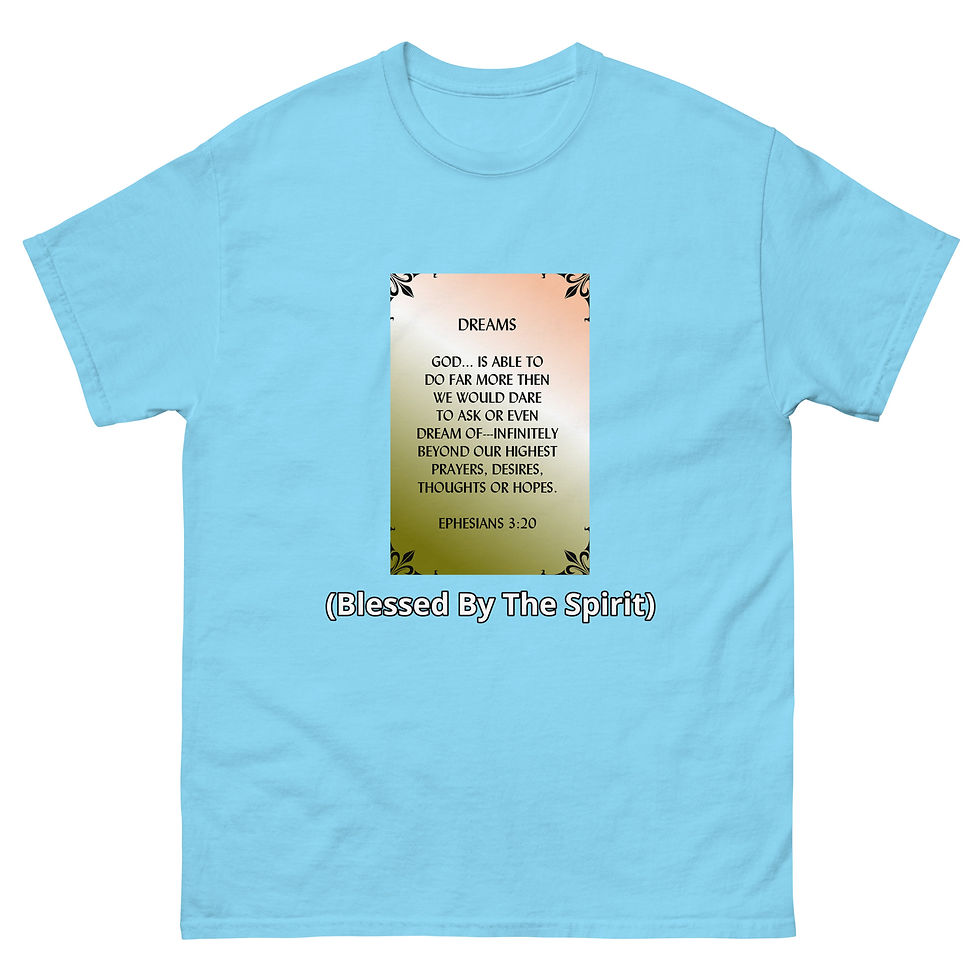 Thumbnail: Men's classic tee (Blessed By The Spirit)