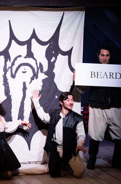 Something Rotten went up in the Barber Theatre in February 2022.