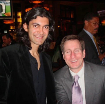 Val Misra, MR. MBA® with his Managing Director Alan Sorkin at Lehman Brothers New York City