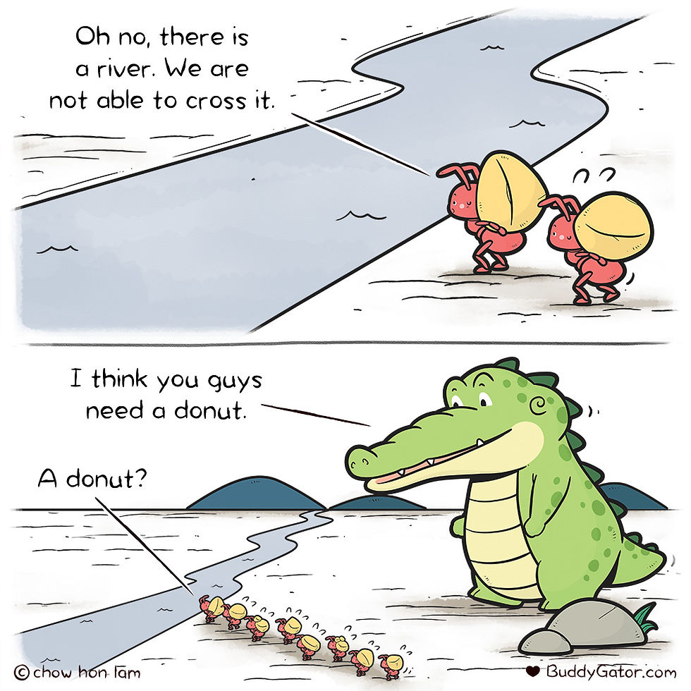 Crossing The River