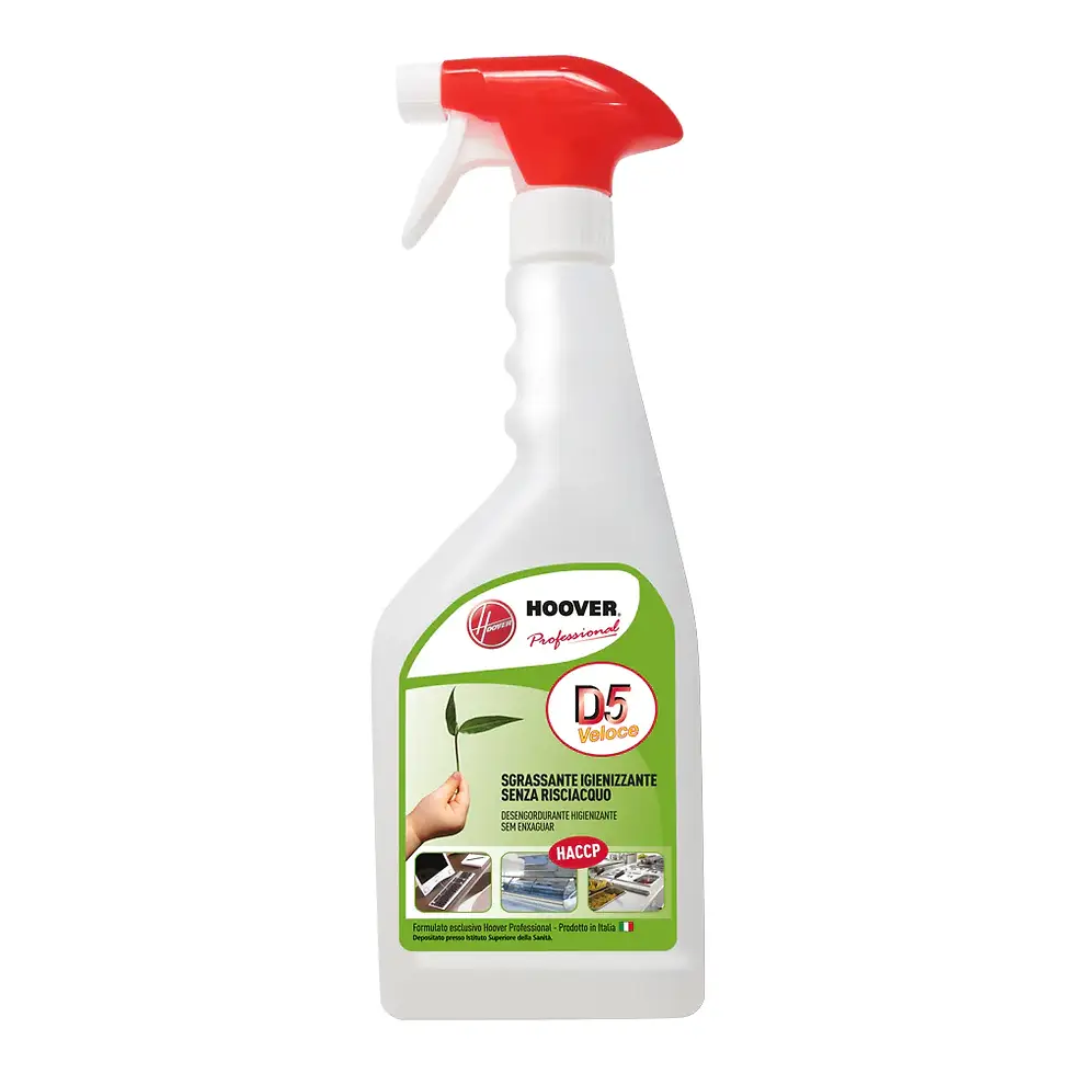 D5 Detergente igienizzante sgrassante multiuso