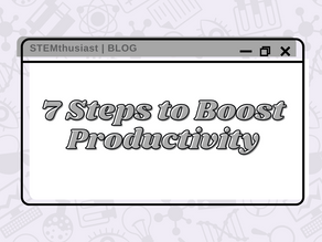 7 Steps to Boost Productivity