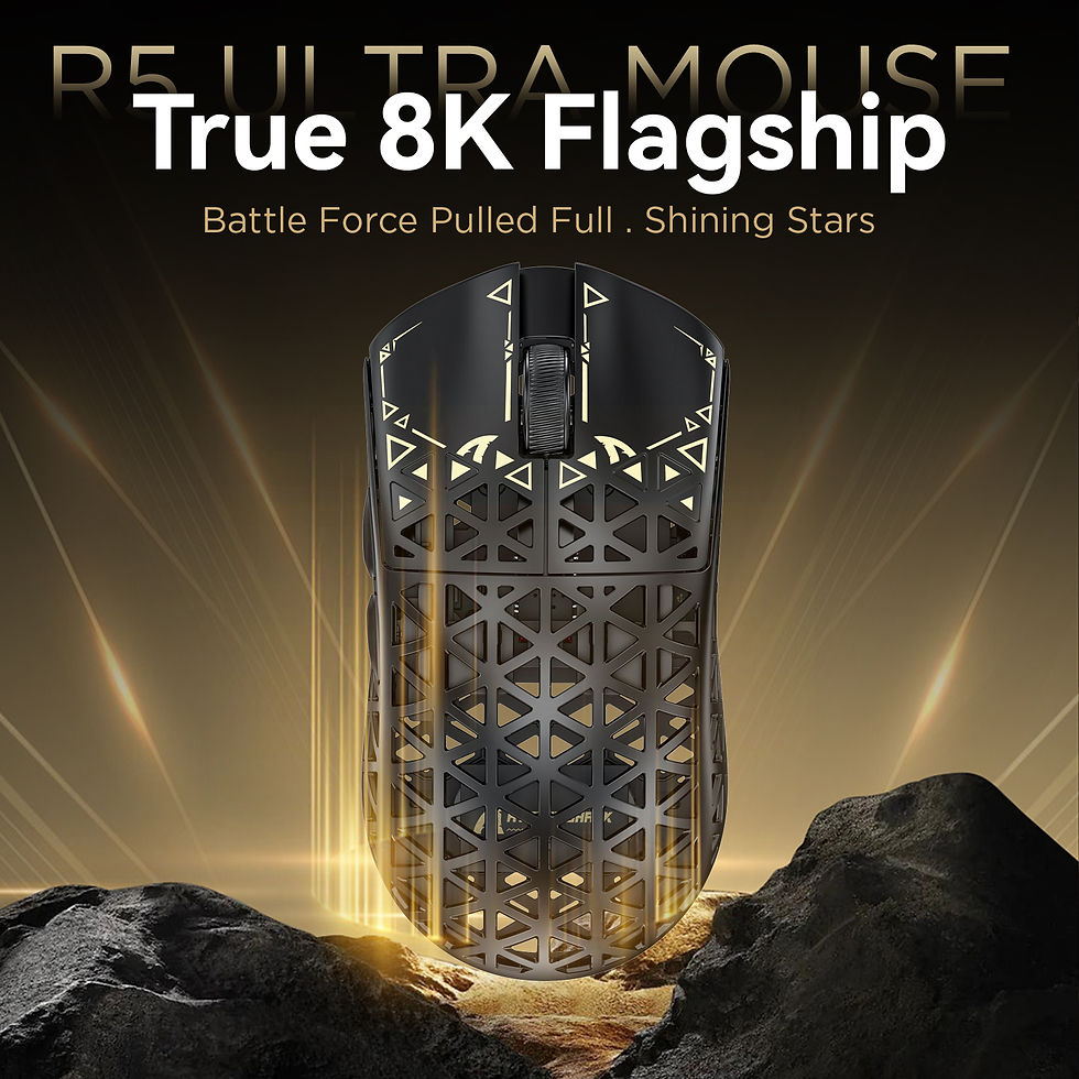 Miniatura: ATTACK SHARK R5 Ultra Carbon Fiber Wireless 8K Gaming Mouse
