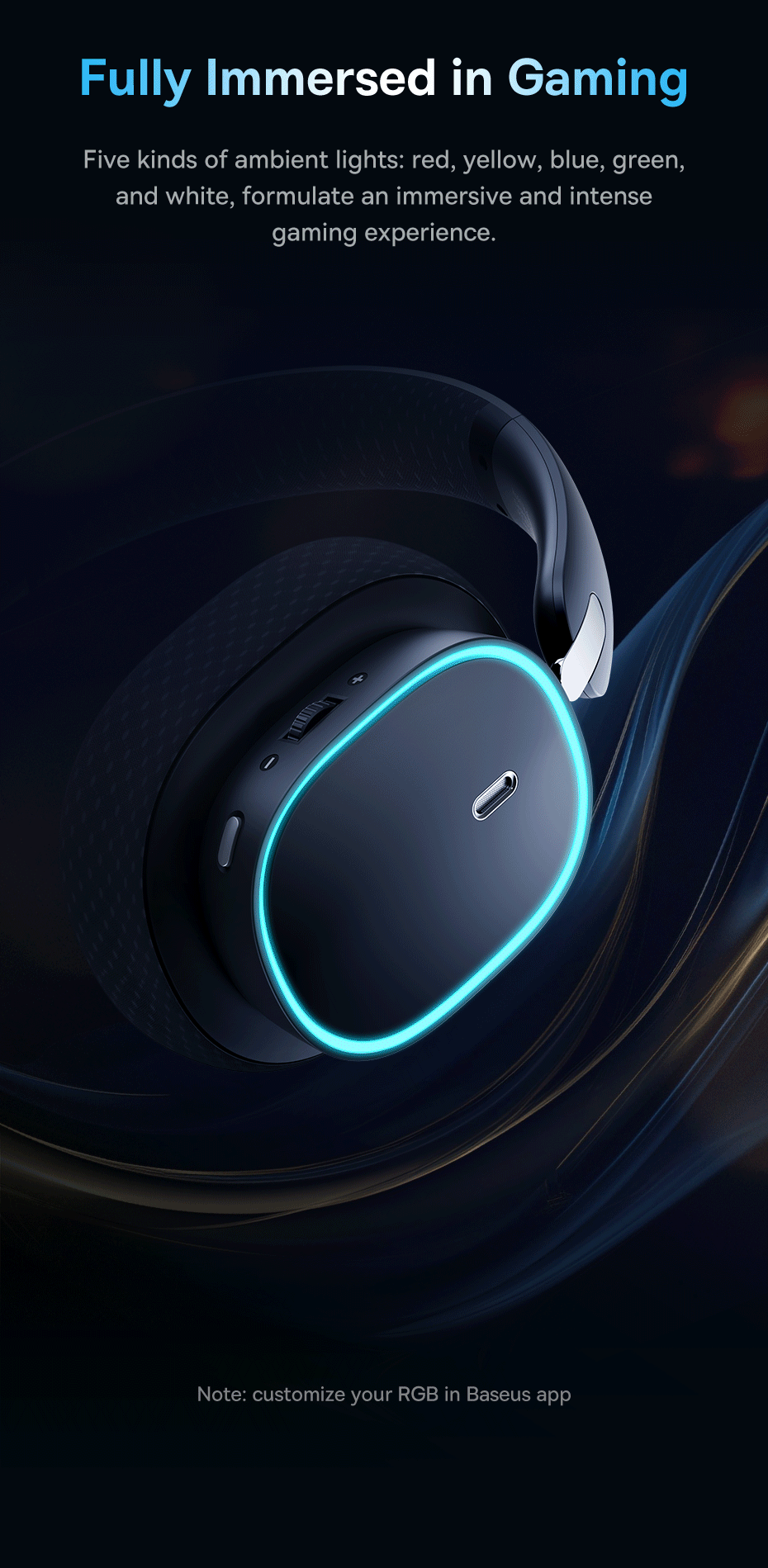 Thumbnail: Baseus GH02 Gaming Wireless Headphone