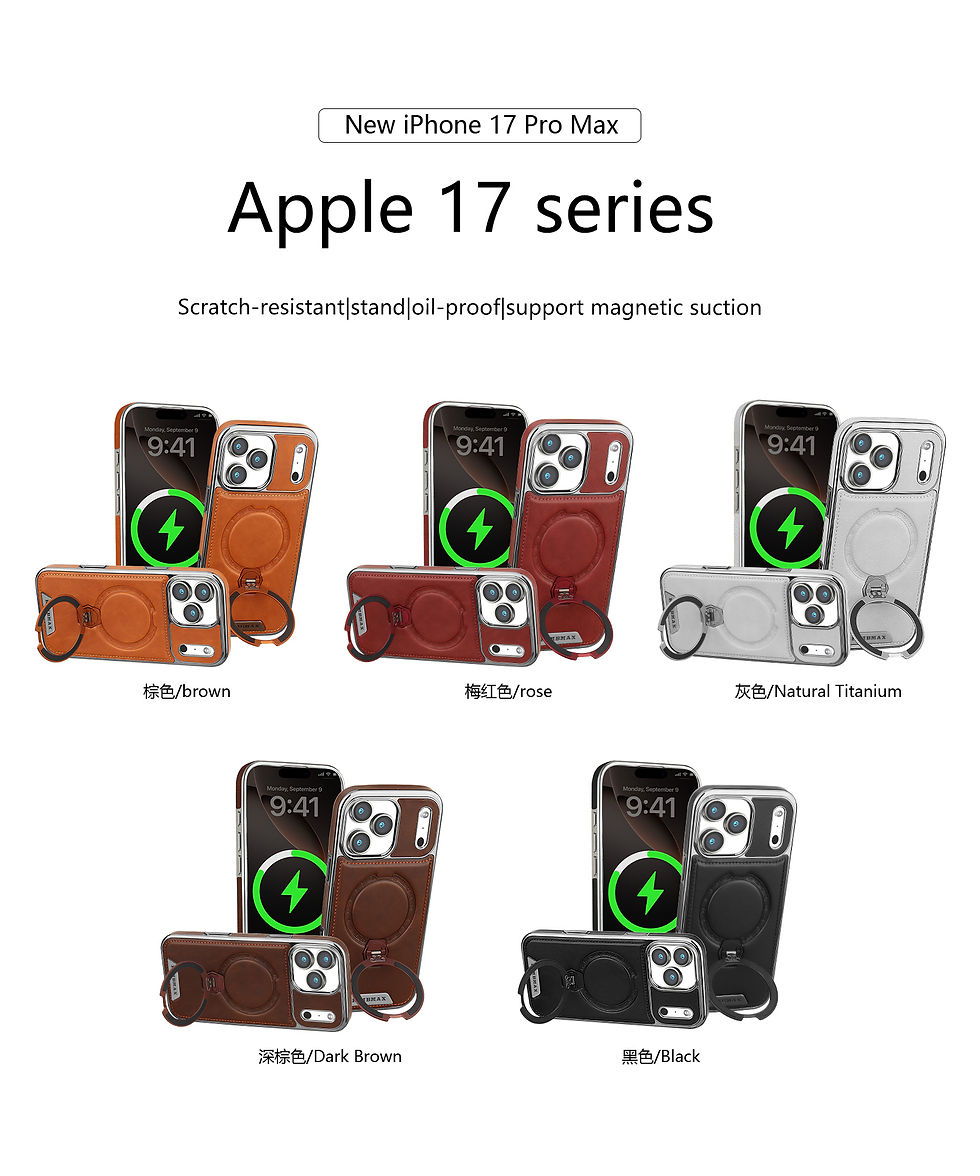 Thumbnail: Magnetic Leather Rota Luxury - iPhone