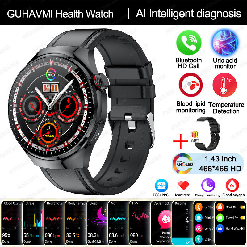 Miniatura: New Nursing Grade Smart Watch with ECG & Health Monitoring