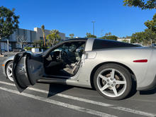 The Rally4Vets C6 Corvette sponsor and donor experience car