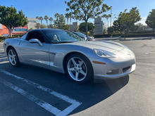 The Rally4Vets C6 Corvette sponsor and donor experience car