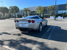 The Rally4Vets C6 Corvette donor experience car