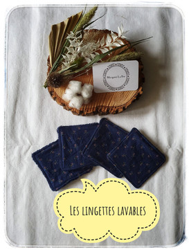 Les lingettes lavables