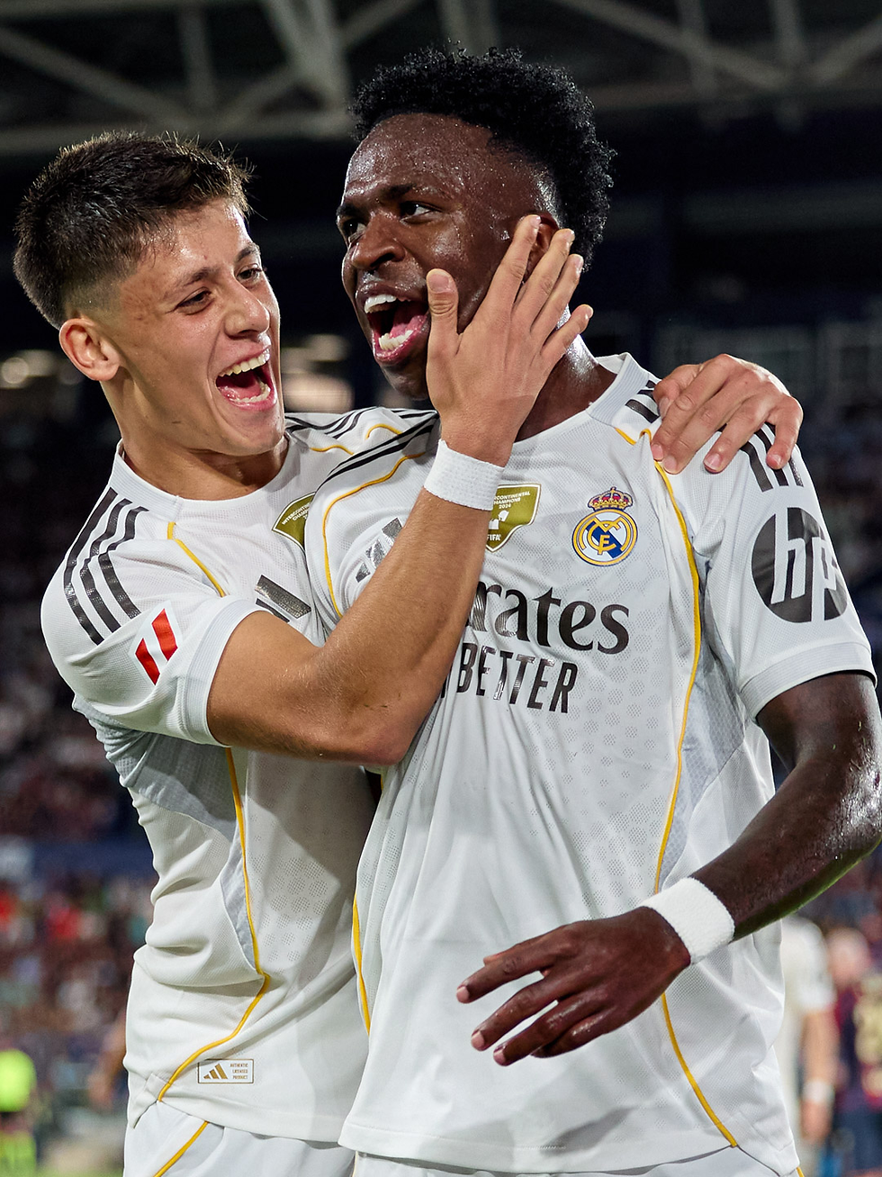 Vinícius marcó el primer gol del encuentro. | Fuente: realmadrid.com