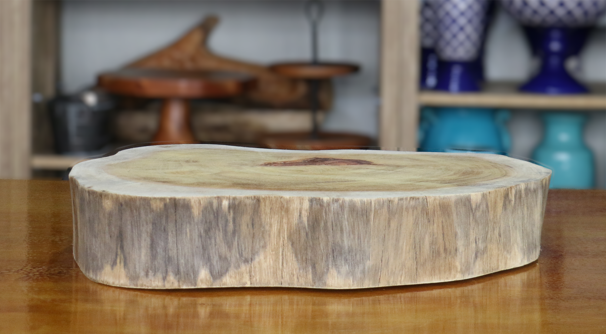 Boleira tronco de madeira G