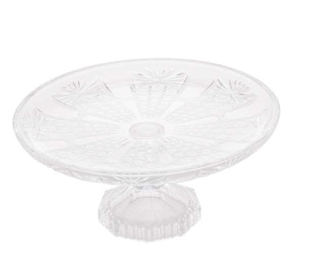 Miniatura: Prato redondo cristal P