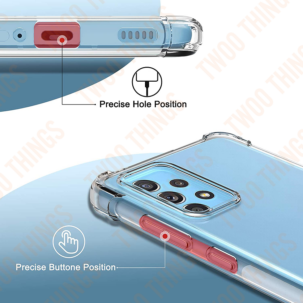 Thumbnail: Bumper Corners SAMSUNG A Series Transparent Protective Back Cover Clear
