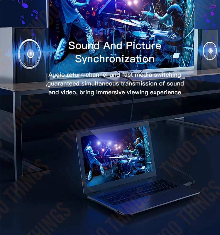 Thumbnail: YESIDO HDMI 1.5M 4K/30Hz Male to Male Cable 18Gbps Fluid Video Plug and Play