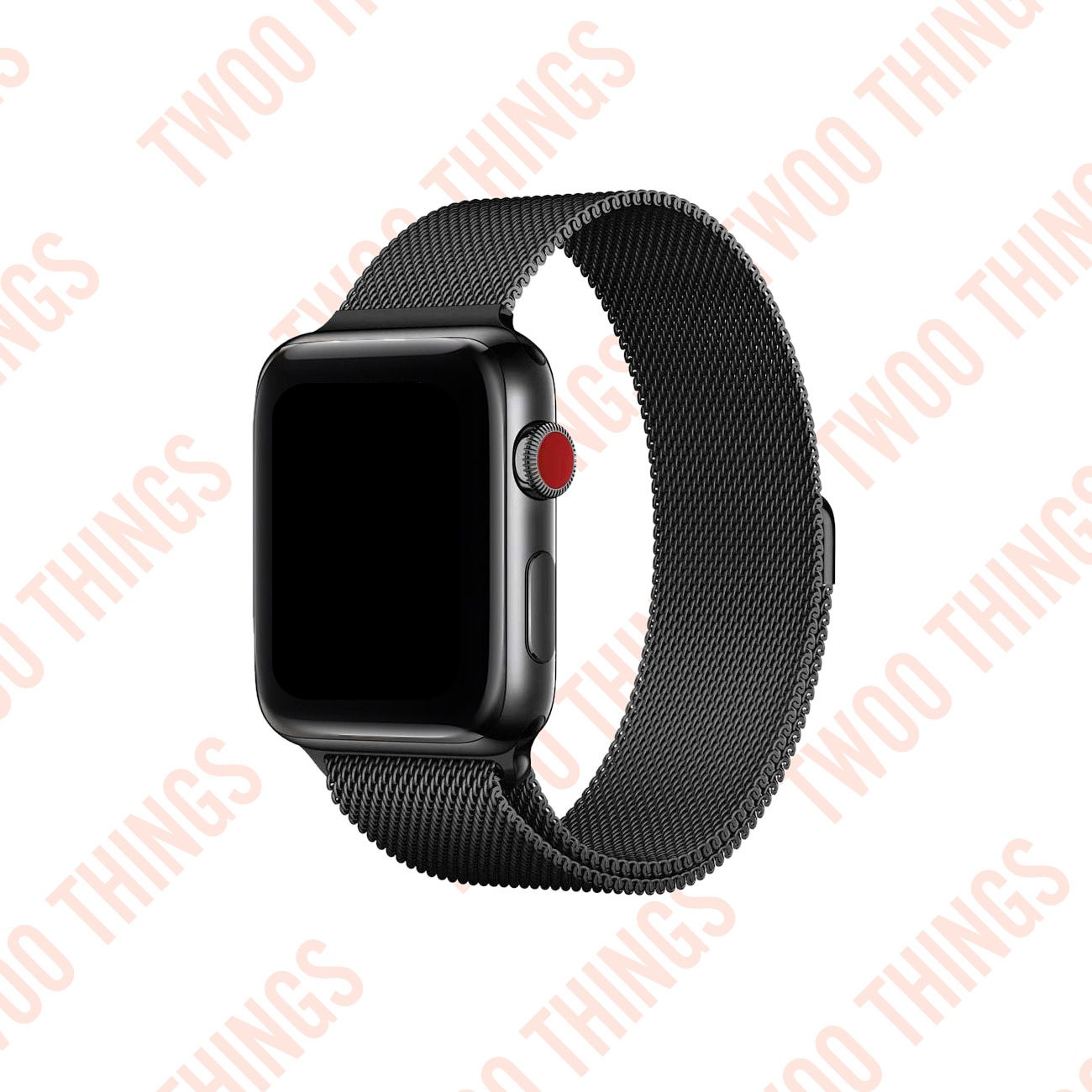 Apple Watch Band Milanese Magnetic Stainless Steel BLACK