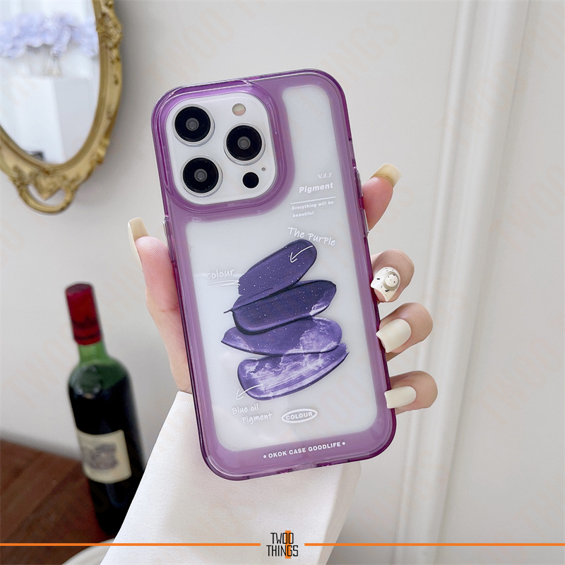 Thumbnail: Pigments on Clear Case