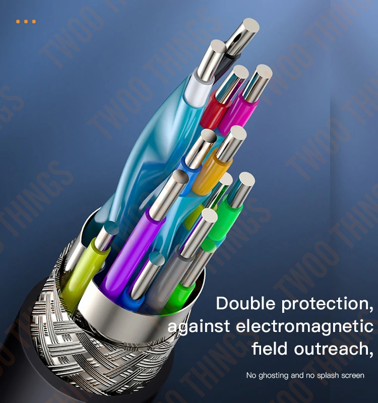 Thumbnail: YESIDO HDMI 1.5M 4K/30Hz Male to Male Cable 18Gbps Fluid Video Plug and Play