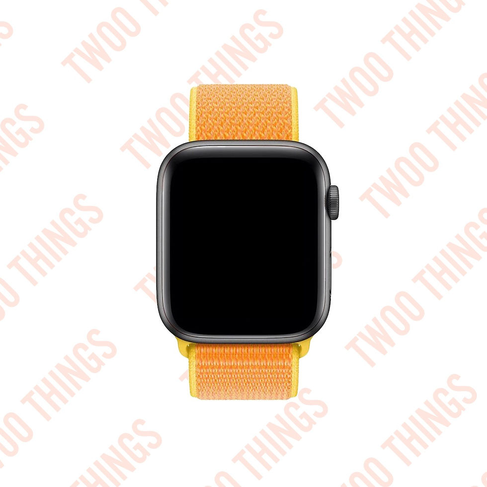 Thumbnail: Apple Watch Nylon Fit Loop Band YELLOW