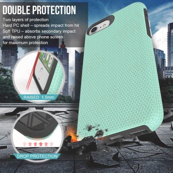 Thumbnail: TRIANGLE iPhone 7/8/SE2 Shockproof Case Double Layer Dual Protection