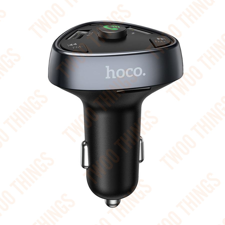 Thumbnail: Hoco. Vehicle Bluetooth FM Transmitter w/ 18W PD Charger (1 Type-C 2 Type-A)